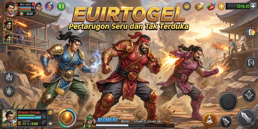 Tangkapan layar dari gameplay Fighting yang mendebarkan di EUROTOGEL.