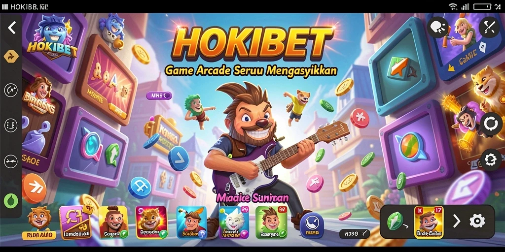 Tangkapan layar HOKIBET menampilkan aksi gameplay Arcade yang seru.