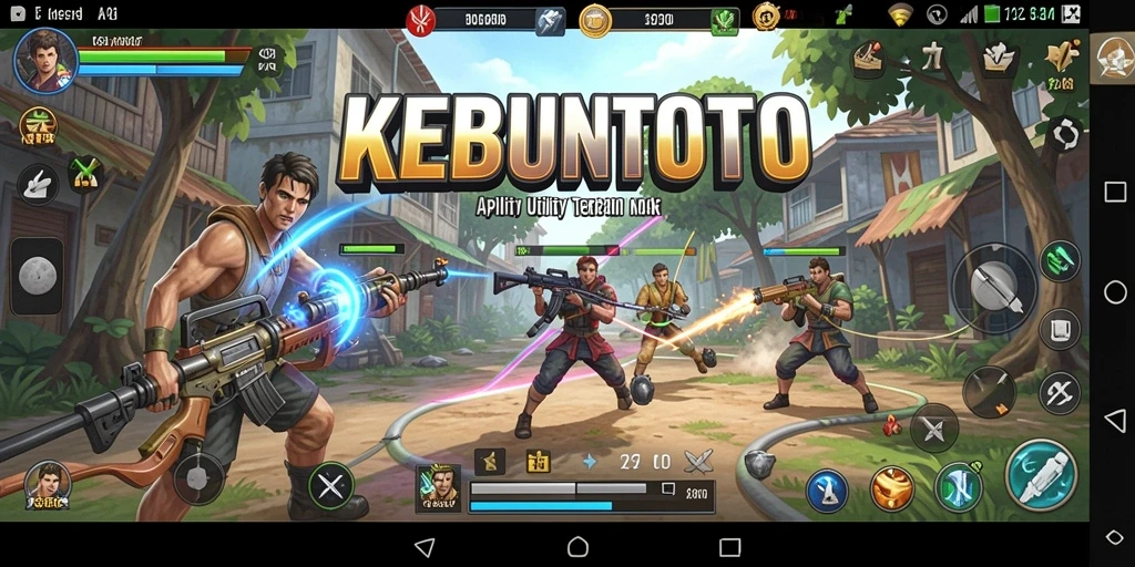 Tampilan antarmuka KEBUNTOTO yang modern dan fungsional.