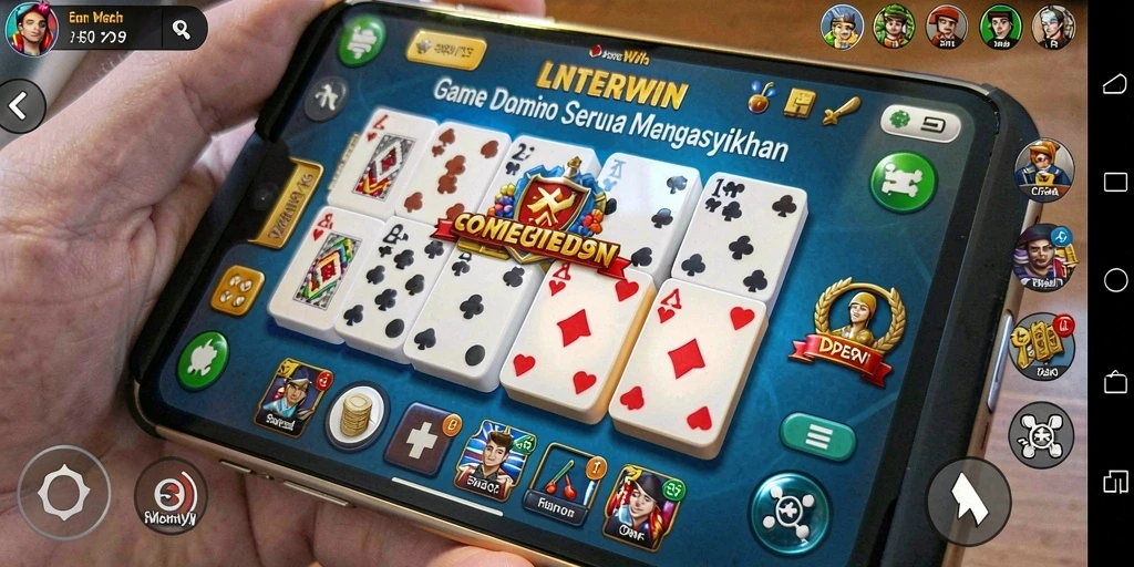 Tampilan menarik dalam permainan Domino LNTERWIN.