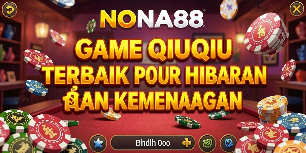 Tampilan gameplay seru NONA88 dengan suasana QiuQiu yang intens.