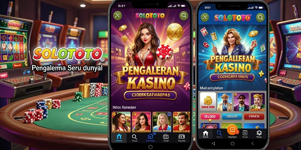 Tampilan gameplay seru dan menegangkan di SOLOTOTO.